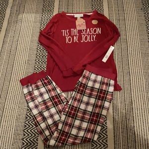 NWT Women's size small Tis the Season family pajamas